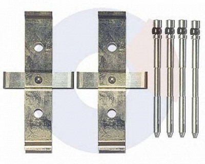 CARRAB BRAKE PARTS 2435 -  Комплектующие, колодки дискового тормоза